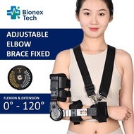 Adjustable Elbow Joint Fixation Brace With Strap Rehabilitation Brace Corrective Orthosis Arm Fractu