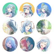 Project SEKAI Anime Hinomori Shizuku Szk MORE MORE JUMP 50mm Metal Badge Vol.2 Brooch Pins