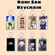 Komi San Acylic Keychain Anime