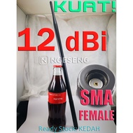 12Dbi KUAT Antenna for huawei ZTE GT-AC5300 ASUS 2.4G/5G dual-frequency SMA female high gain wifi RP