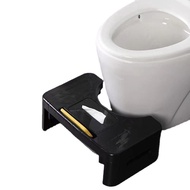 Toilet Stool Footstool Plastic Stool Adjustable Foot Pad Thickened Non-Slip Bathroom Foot Pad with Foot Pad