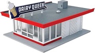 Walthers Cornerstone HO Scale Model Vintage Dairy Queen Kit, 5-1/16 x 3-1/2 x 2-3/8" 12.8 x 6cm