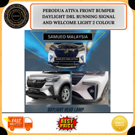 PERODUA ATIVA FRONT BUMPER DAYLIGHT DRL RUNNING SIGNAL AND WELCOME LIGHT 2 COLOUR