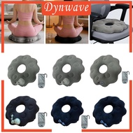 [Dynwave] Inflatable Donut Cushion, Flocking, Donut Pillow Tailbone Pillow