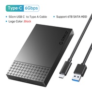 ORICO HDD Type-C USB3.1 To SATA3.0 2.5 "USB 3.1 Gen1 SSD HDD Enclosure 5Gbps 4TB HDD Enclosure กล่องสนับสนุน UASP Auto Sleep(2526C3)