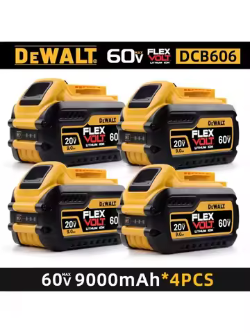 Original DEWALT battery 20V/60V 5.0AH 6.0AH 9.0AH Flexvoltrechargeable lithium-ion battery, DCB115,