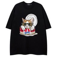 S-7XL Men T Shirt Oversized Baggy Size Cotton Short Sleeve Oversize Fashion Tshirt Lelaki Baggy Shir