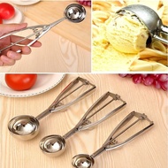 High quality stainless steel pearl yogurt Ice cream Scoop 4cm, 5cm - Gelato Italian Ice cream Scoop 