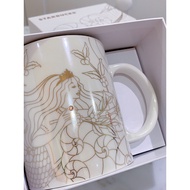 Starbucks Mug Siren Anniversary Taiwan 355 ml Size 355