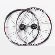 20inch RT *1-3/8 V /disc Brake Front 2 Rear 5 Bearing Ultra Smooth light 451/406 wheel wheels For BXM folding bike Rim Rims