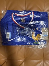 法國國家足球球隊2024作客球衣，球迷版中碼，全新連牌，連原裝袋未開封  France  Football National Team 2024 Away Jersey, Size Medium, B