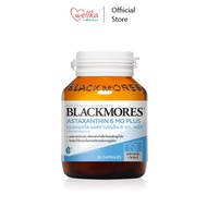 Blackmores แบลคมอร์ส Astaxanthin 6 mg. Plus ผลิตภัณฑ์เสริมอาหารแอสตาแซนธิน 6 มก. ขนาด 30 แคปซูล