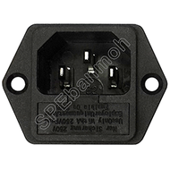 [ 3ชิ้น ] เต้ารับ AC AS-07 เต้ารับ AC Socket เต้ารับ AC ขั้วปลั๊ก DCZ-01 เต้ารับ เต้าเสียบ ปลั๊ก ปลั