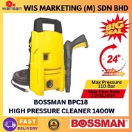 BOSSMAN BPC18 HIGH PRESSURE CLEANER 1400W | WATER JET