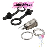 WHITESHIRT DC Power Female Socket Jack, Metal DC-099 DC Jack Adapter, DC Power Jack Socket High-qual