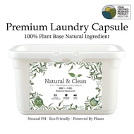 Natural &amp; Clean 3 in 1 laundry capsule / Laundry beads / pod detergent beads 洗衣凝珠 (380g)