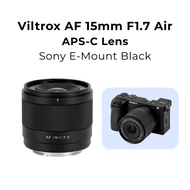 Viltrox 15mm F1.7 Air APS-C Lens Wide Angle Prime Autofocus for Sony E-Mount/ Fujifilm X-Mount
