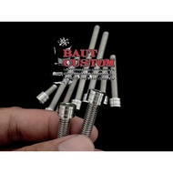 8 Bolts M5 Bolts/ Stainless Steel L4 Bolts Custom Model Two Lines Universal Anti-Rust Motorcycle Bol