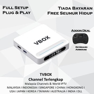 VBOX TV BOX 8K Android 14.0 High Performance Media Box