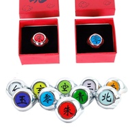 Naruto Ring Zhu Itachi Zero Payne Jade Scorpion Aobai Xuanbei Ring Boxed Anime Merchandise