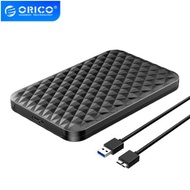 ORICO 2.5 Inch HDD Case SATA 3.0 to USB 3.0 5 Gbps 4TB HDD SSD Enclosure Support UASP HD External Hard Disk Box Black