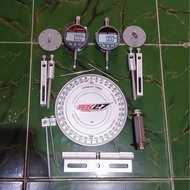 Digital racing motorcycle dial dayel set round stand protractor dial camshaft Dial Cam Set