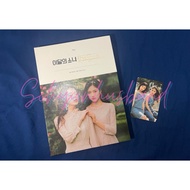 Official LOONA Heejin & Hyunjin Reprint Album + Photocard