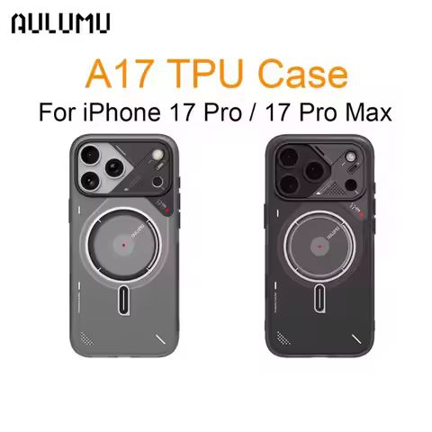 AULUMU A17 Magnetic Phone Case for iPhone 17 Pro/Pro Max Heat Dissipation Aluminum Alloy Thermal Cas
