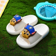 Paw Patrol Children's Slippers Summer Boys Indoor Soft-Soled Anti-Slip Beach Shoes Little Girls Baby Hole Shoes Sandals S