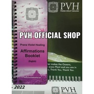 PVH ENGLISH Affirmations NEW Booklet Prana Violet Healing~ ENGLISH