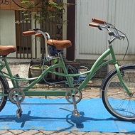 sepeda tandem classic 24 cruiser lowrider not polygon schwinn tango