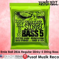 Ernie Ball 2836 Regular Slinky 5 String Electric Bass Guitar String 45-130