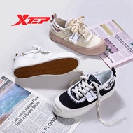 Xtep Women Sneakers Street Casual Comfortable Canvas Shoes Skateboard