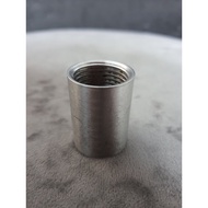Stainless Steel Coupling SIZE (1/4 - 3/4) screw type by acrotools