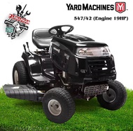 รถตัดหญ้านั่งขับ 42 นิ้ว YARD MACHINES รุ่นใหม่ 547 Pro+ ( ผลิตนำเข้า จาก USA ) 19 HP #รับประกัน 1 ป