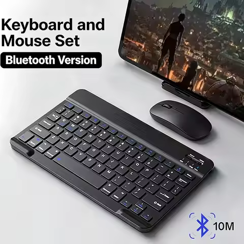 JP-Bluetooth Keyboard and Mouse For iPad Xiaomi Samsung Huawei Phone Tablet Slim Mini Wireless Keybo