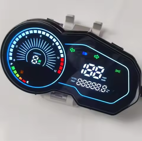 12V Waterpoof 2025 Robinson Motorcycle Digital Speedometer Italika 150Z 150SZ 170Z 199km/h