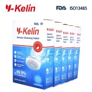 Y-Kelin Denture Cleanser 180 Tabs(30 tabs *6 packs)