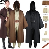Adult Star Wars Costume The Last Jedi Luke Skywalker Cosplay Outfit Anakin Skywalker Black Cloak Top