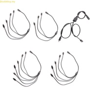 Doublebuy Type C To DC5521 Charging Splitter Connectors Cable for Electronic Devices Cord