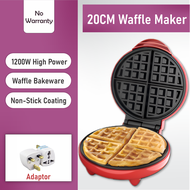 20CM Waffle Maker Machine Electric Non-Stick Waffle Maker Mold Pancake Bakeware Pan Bubble Kitchen A
