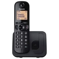 Panasonic 1.8 GHz DECT 室內無線電話 黑色 1.8 GHz DECT Indoor Cordless Phone Black KX-TGC210