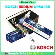 MOTOSIKAL RACING SPARK PLUG BOSCH IRIDIUM UR5AII30 (CR6HIX NGK, IUF22) FOR C6 C7 EX5/DREAM/SRL110/SR