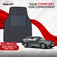 Comfort Deluxe BMW 5 Series F10 (2009-2017) Car Floor Mat and Carpet