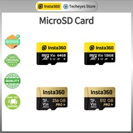 Insta360 Micro SD Card 64G/125G/256G/512G for Insta360 X5/Ace Pro 2/X4/Ace Pro/X3/X2/ONE X2/ONE R/ON