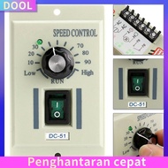 [DOOL]AC 220V To DC 180V Knob Motor Speed Variable Control Controller For 0-400W Motor