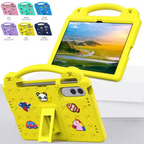 Kids EVA Case for Lenovo Xiaoxin Pad Pro GT 11 inch 2025 TB710FU 11" Safe Cute Bear Handheld Stand S