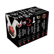 The Twilight Saga Complete Collection 7 full sets of teenagers books Romantic love stories Science f