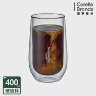 【康寧Snapware】雙層玻璃杯400ml