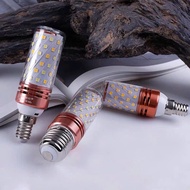 COMBO Bóng đèn LED 5w 3 màu hình nến đui E14 E27 chuyên dùng cho đèn chùm đèn trang trí